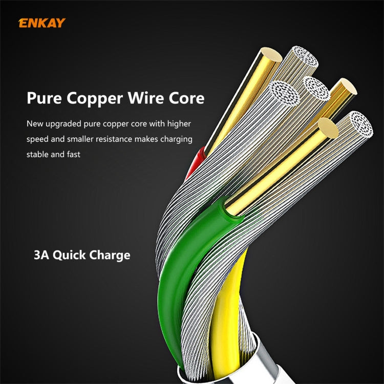 ENKAY Hat-Prince 20W PD Type-C + QC 3.0 USB Fast Charging Travel Charger Power Adapter with Fast ...