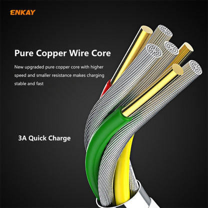 ENKAY Hat-Prince 20W PD Type-C + QC 3.0 USB Fast Charging Travel Charger Power Adapter with Fast ...