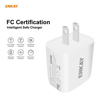 20W PD + QC 3.0 Dual Ports Fast Charging Travel Charger