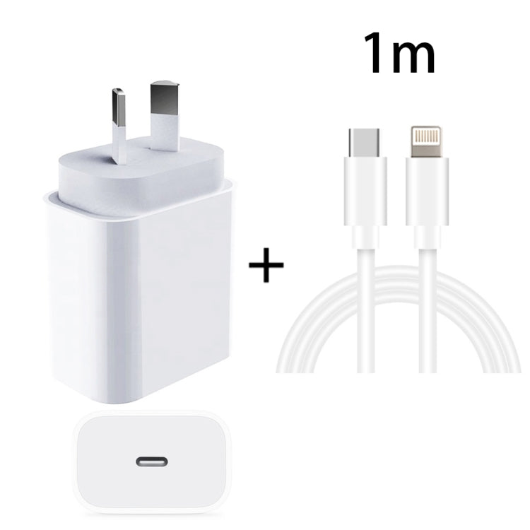 PD 3.0 Charger with  Type-C to 8 Pin Data Cable