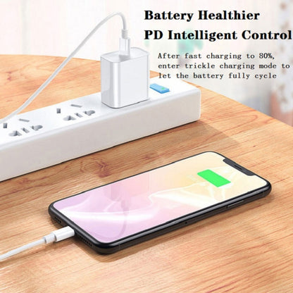 PD 3.0 Charger with  Type-C to 8 Pin Data Cable