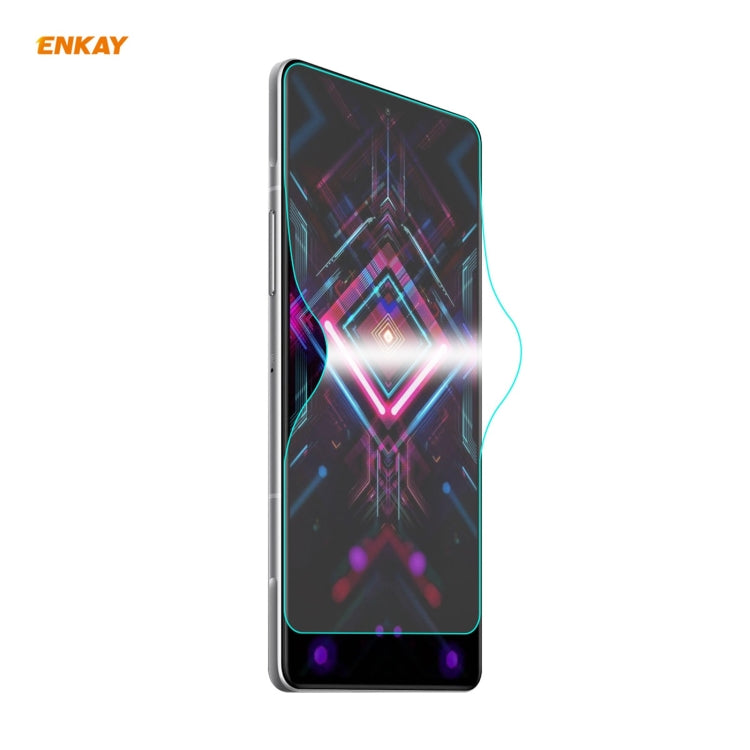 ENKAY Hat-Prince Full Glue Full Coverage Screen Protector Explosion-proof Hydrogel Film����������...