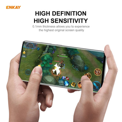 5 PCS ENKAY Hat-Prince Full Glue Full Coverage Screen Protector Explosion-proof Hydrogel Film����...