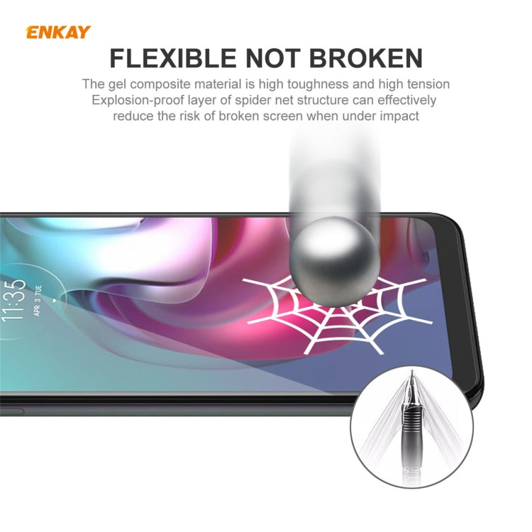 10 PCS ENKAY Hat-Prince Full Glue Full Coverage Screen Protector Explosion-proof Hydrogel Film���...