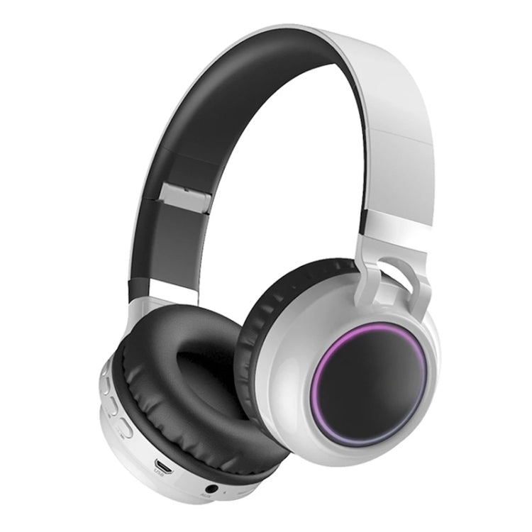 Colorful LED Bluetooth 5.0 HiFi Stereo Foldable Headset