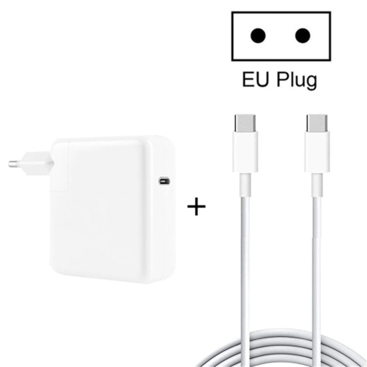 96W USB-C / Type-C Power Adapter Portable Charger with 1.8m USB-C / Type-C to USB-C / Type-C Char...