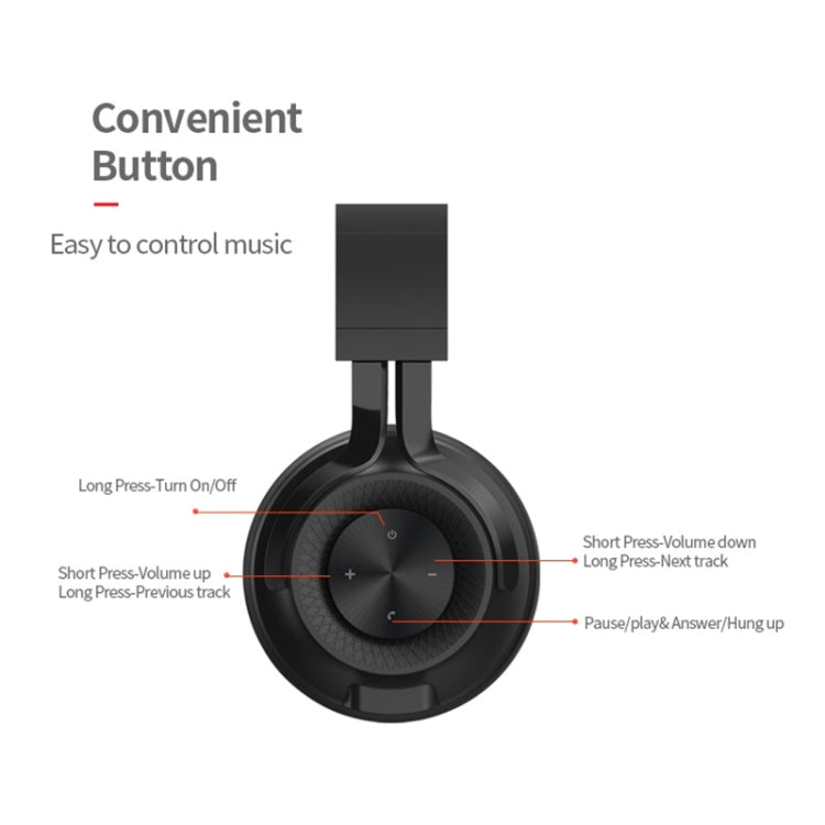 P1 Stereo Foldable Bluetooth Wireless Headset