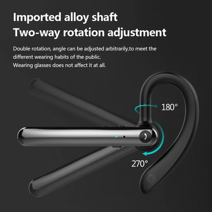 F990 Rotating Hook Handsfree Business Bluetooth Earphones