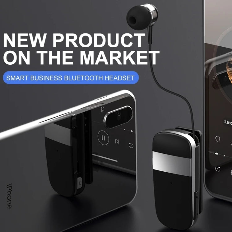 K53 Stereo Wireless Bluetooth Wear-Clip Earphone
