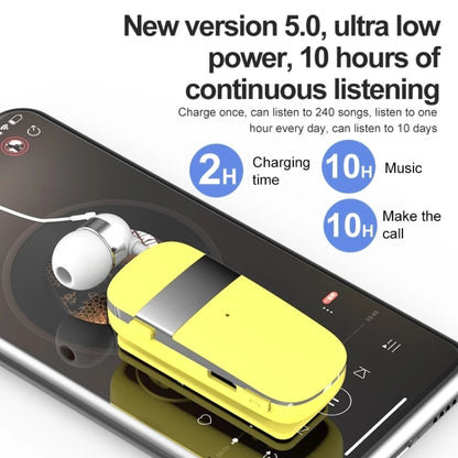K53 Stereo Wireless Bluetooth Wear-Clip Earphone