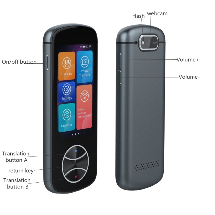 V10 3.0 inch Touch Screen Smart Translator