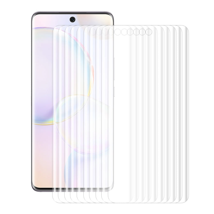 10 PCS ENKAY Hat-Prince 3D Curved Full Coverage PET Hot Bending HD Screen Protector Soft Film Sup...