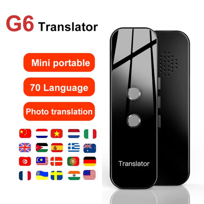G6 Portable Instant Real Time Voice Translator Multi Language Translator Voice Translaty Personal...