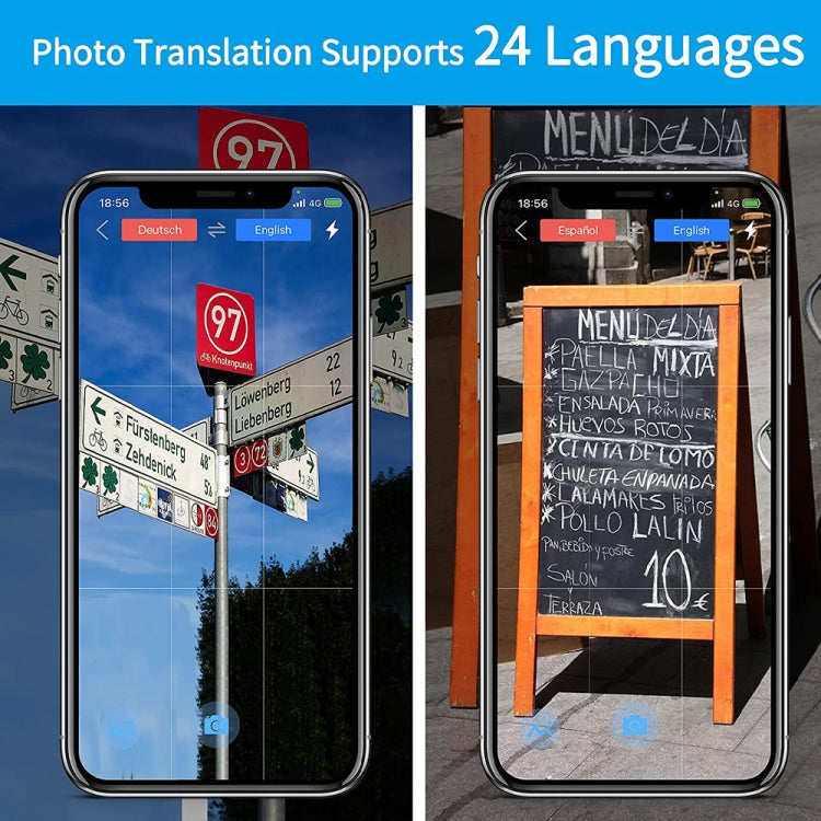 G6 Portable Instant Real Time Voice Translator Multi Language Translator Voice Translaty Personal...