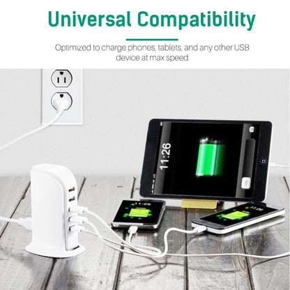 PD-36W PD3.0 + QC3.0 4-port USB Mobile Phone Charging Sailboat Multi Port Charger,, EU Plug, AU P...