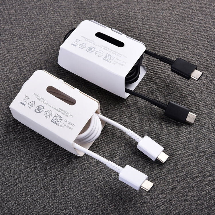 XJ-69 1m 3A USB-C / Type-C to Type-C TPU Charging Sync Data Cable for Mobile Phone, 1 PC