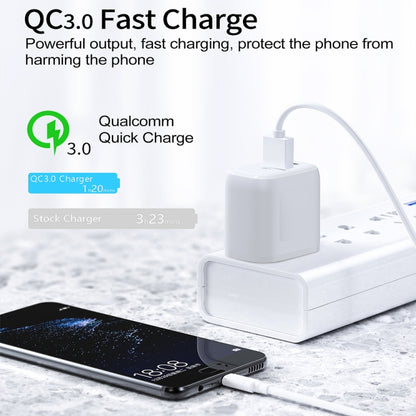 CS-20W Mini Portable PD3.0 + QC3.0 Dual Ports Fast Charger with 3A Type-C to Type-C  Data Cable��...