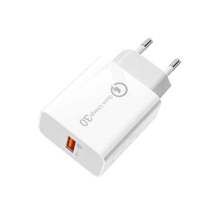 APD-2003 18W QC3.0 Single Port USB Charger with 1m USB to Type-C Data Cable����������������������...