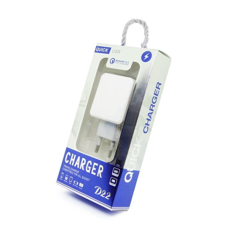 APD-2003 18W QC3.0 Single Port USB Charger with 1m USB to Type-C Data Cable����������������������...