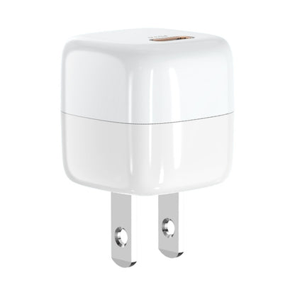 ENKAY APQ-011 Mini PD 20W USB-C / Type-C Port Fast Charger, US Plug