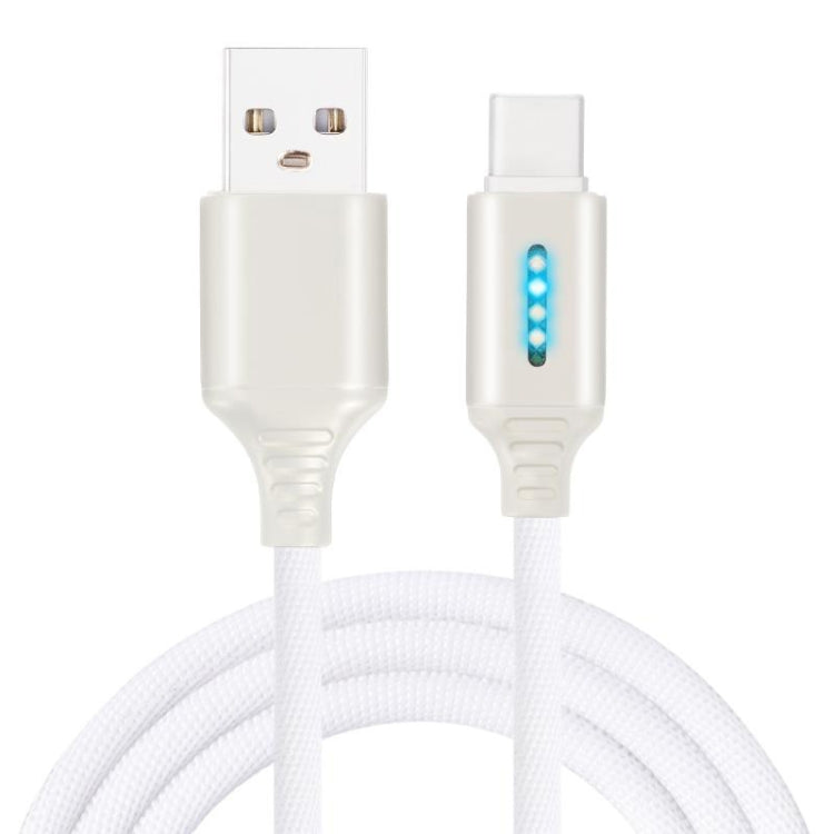Type-c Intelligent automatic Power cut-off Cable for Zinc Alloy in Light-emitting Data Line