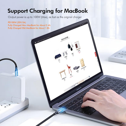 ENKAY PD100W 5A USB-C / Type-C to Type-C Fast Charging Cable with E-Marker, 1m, 2m