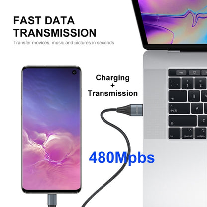 ENKAY 66W USB to USB-C / Type-C Full Protocol 6A Fast Charging Data Cable, 2m