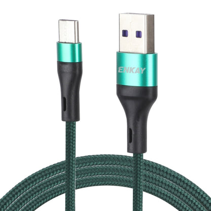 ENKAY 1m USB 3.0 to USB-C / Type-C 5A Super Fast Charging Sync Data Cable, ENK-CB119