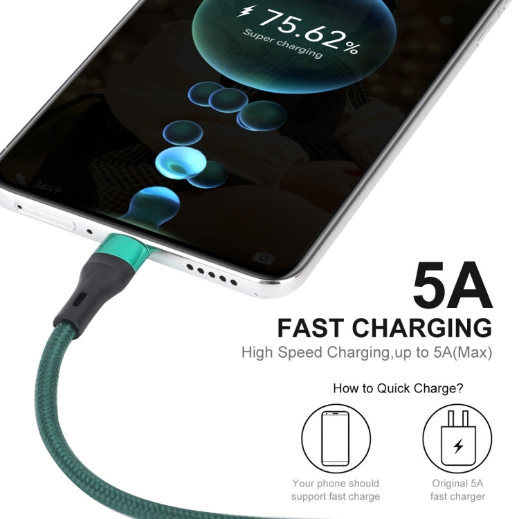 ENKAY 1m USB 3.0 to USB-C / Type-C 5A Super Fast Charging Sync Data Cable, ENK-CB119