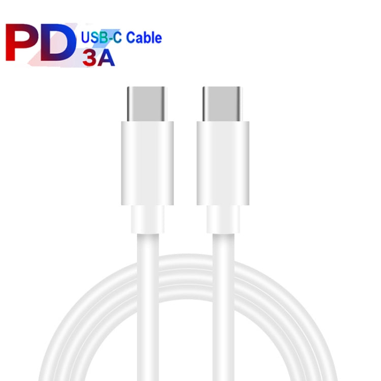 PD 35W Dual USB-C / Type-C Ports Charger with Type-C to Type-C Data Cable, EU Plug���������������...
