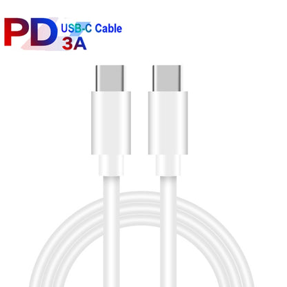 PD 35W Dual USB-C / Type-C Ports Charger with Type-C to Type-C Data Cable, UK Plug���������������...