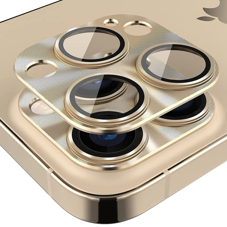 ENKAY Aluminium Alloy Tempered Glass Lens Cover Film For iPhone 14 Pro / 14 Pro Max��������������...