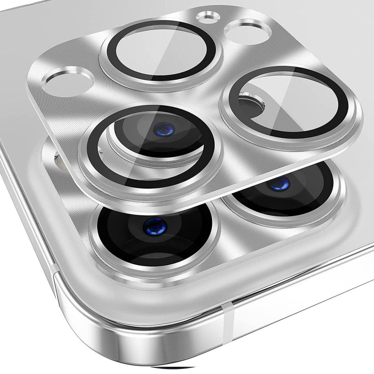 ENKAY Aluminium Alloy Tempered Glass Lens Cover Film For iPhone 14 Pro / 14 Pro Max��������������...