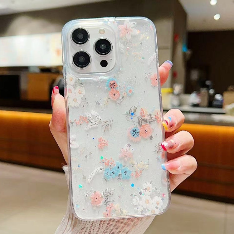Fresh Small Floral Epoxy TPU Phone Case