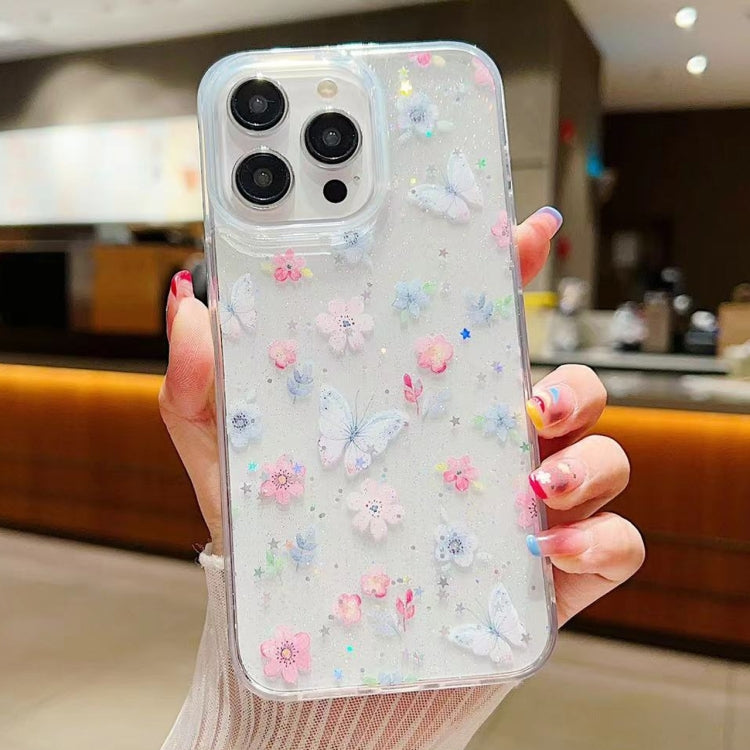 Fresh Small Floral Epoxy TPU Phone Case
