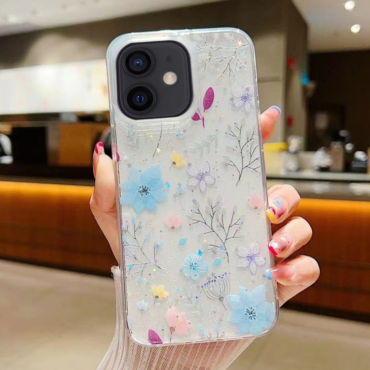 Fresh Small Floral Epoxy TPU Phone Case