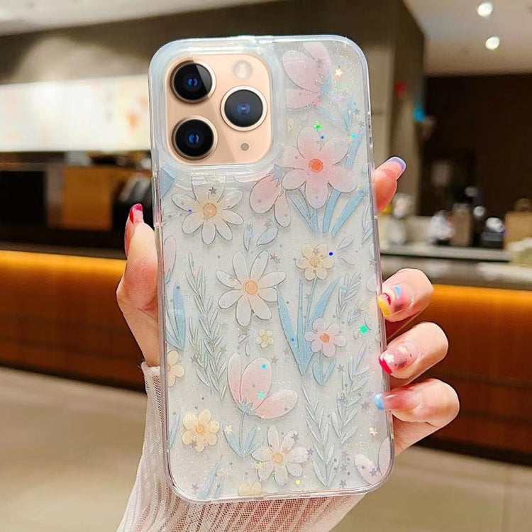 Fresh Small Floral Epoxy TPU Phone Case