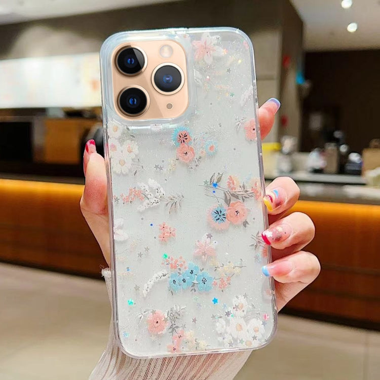 Fresh Small Floral Epoxy TPU Phone Case