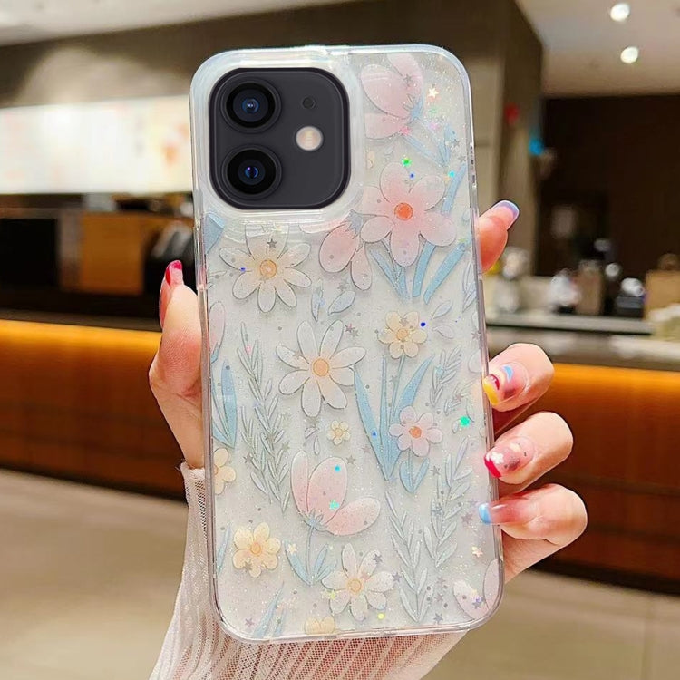 Fresh Small Floral Epoxy TPU Phone Case
