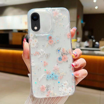 Fresh Small Floral Epoxy TPU Phone Case