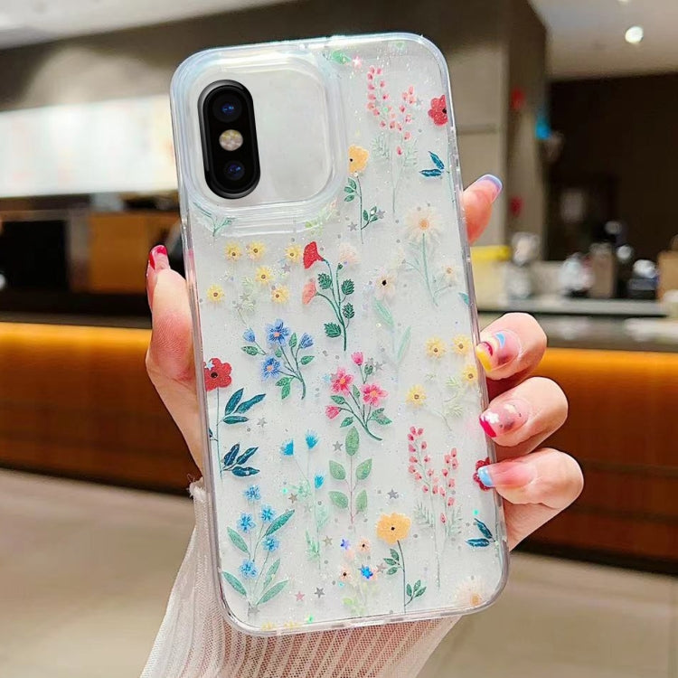 Fresh Small Floral Epoxy TPU Phone Case