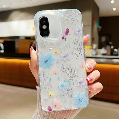 Fresh Small Floral Epoxy TPU Phone Case