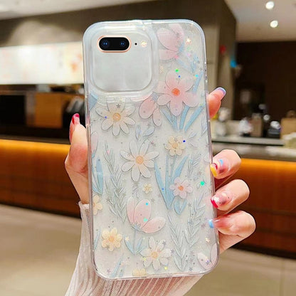 Fresh Small Floral Epoxy TPU Phone Case