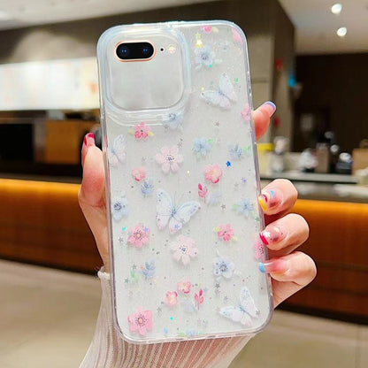 Fresh Small Floral Epoxy TPU Phone Case