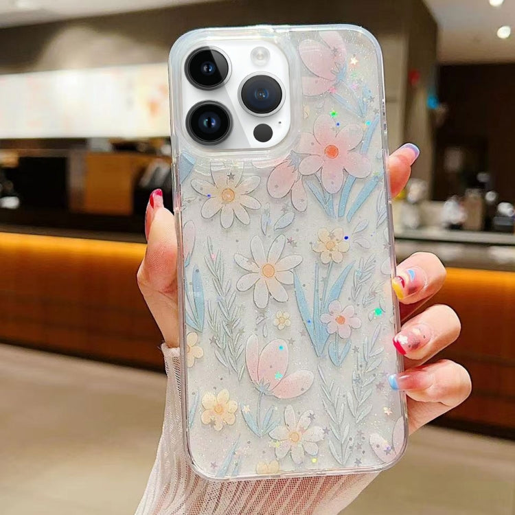 Fresh Small Floral Epoxy TPU Phone Case