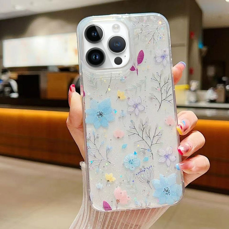 Fresh Small Floral Epoxy TPU Phone Case