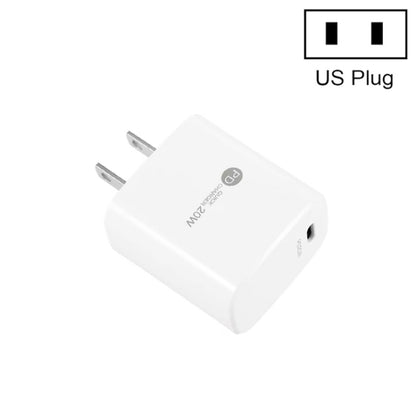 PD11 Mini Single Port PD3.0 USB-C / Type-C 20W Fast Charger for iPhone / iPad Series, US Plug����...