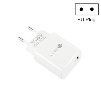 PD11 Mini Single Port PD3.0 USB-C / Type-C 20W Fast Charger for iPhone / iPad Series, EU Plug����...
