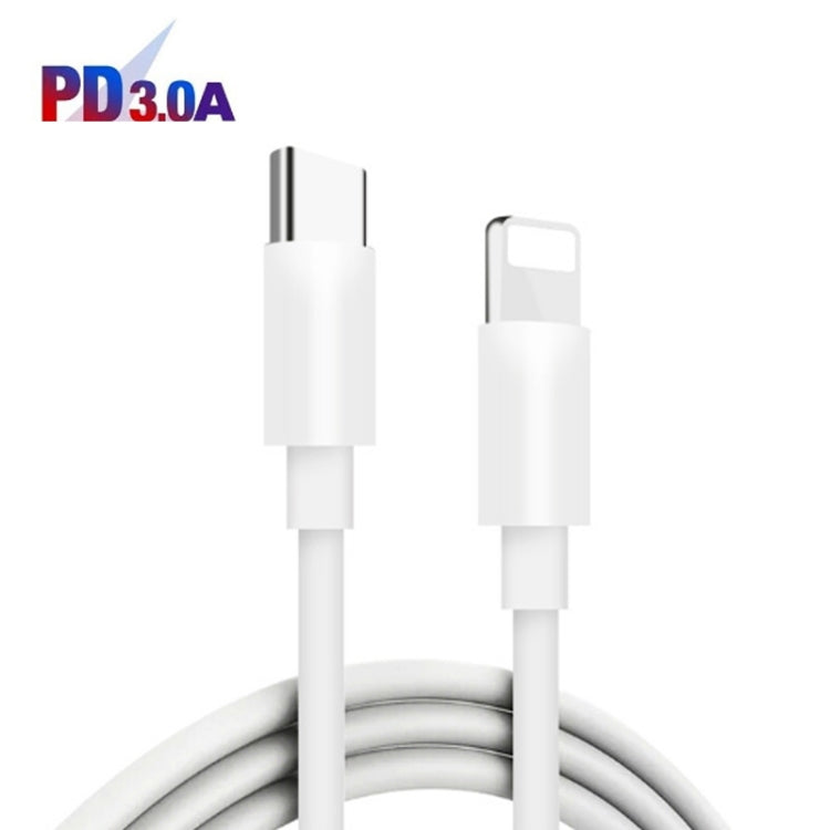 PD04 Type-C + USB Mobile Phone Charger with Type-C to 8 Pin Cable, UK Plug�����������������������...