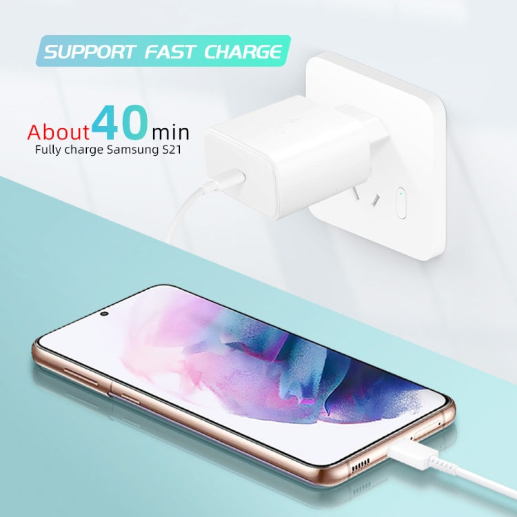 M135 45W USB-C / Type-C Port Fast Charger with 5A Type-C to Type-C Cable, UK Plug
